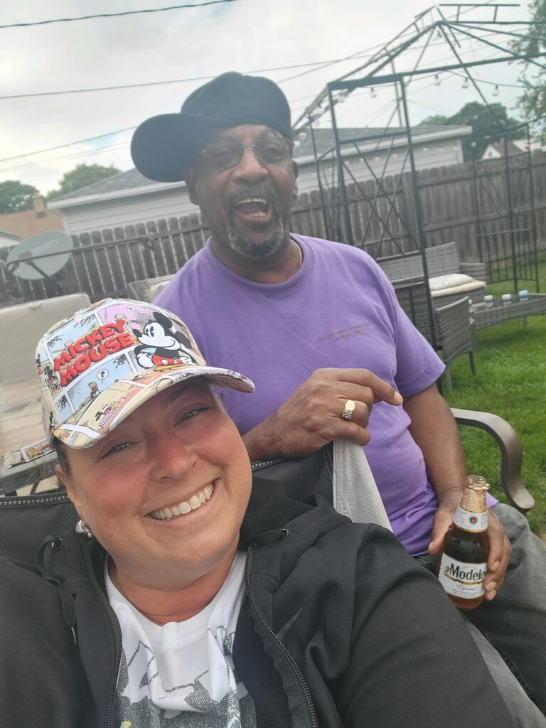 My favorite picture with Pops!