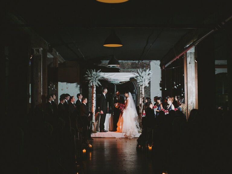 Wedding venue in Brooklyn, New York.