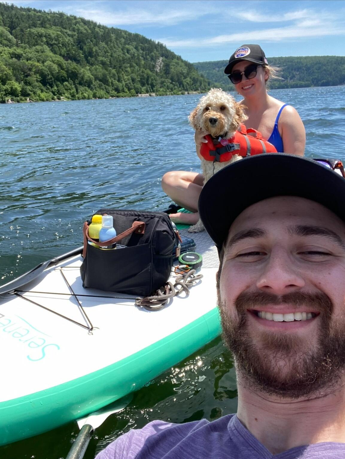 Paddle Boarding Devils Lake