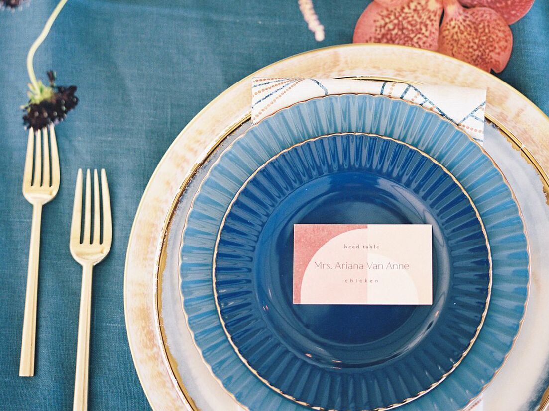 Wedding place card