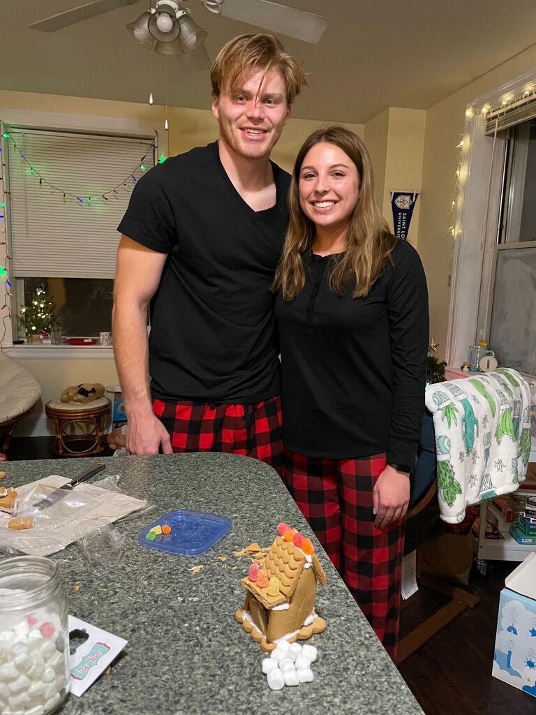 First attempt at a gingerbread house (fail, not pictured)