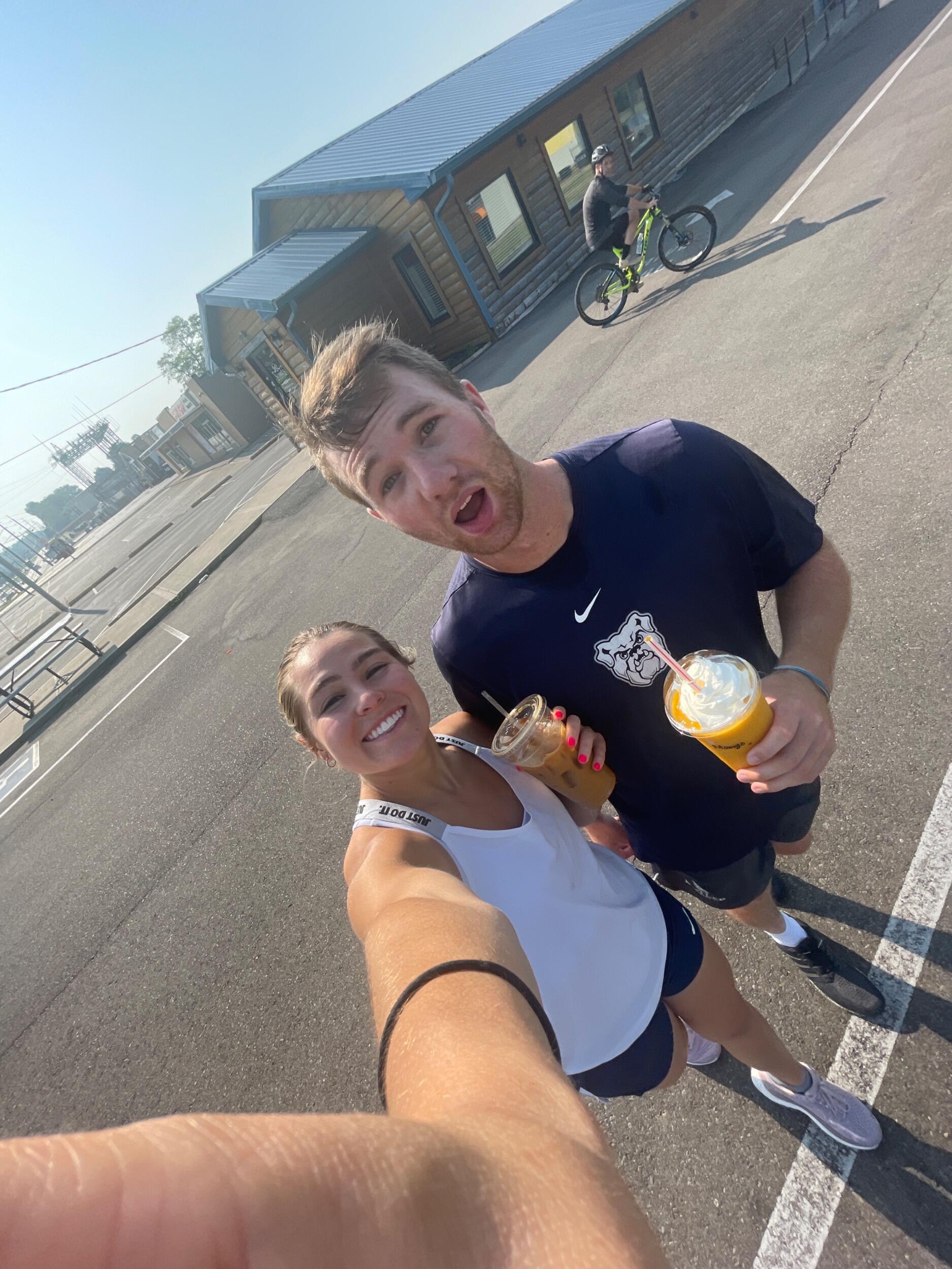 Coffee run- literally!