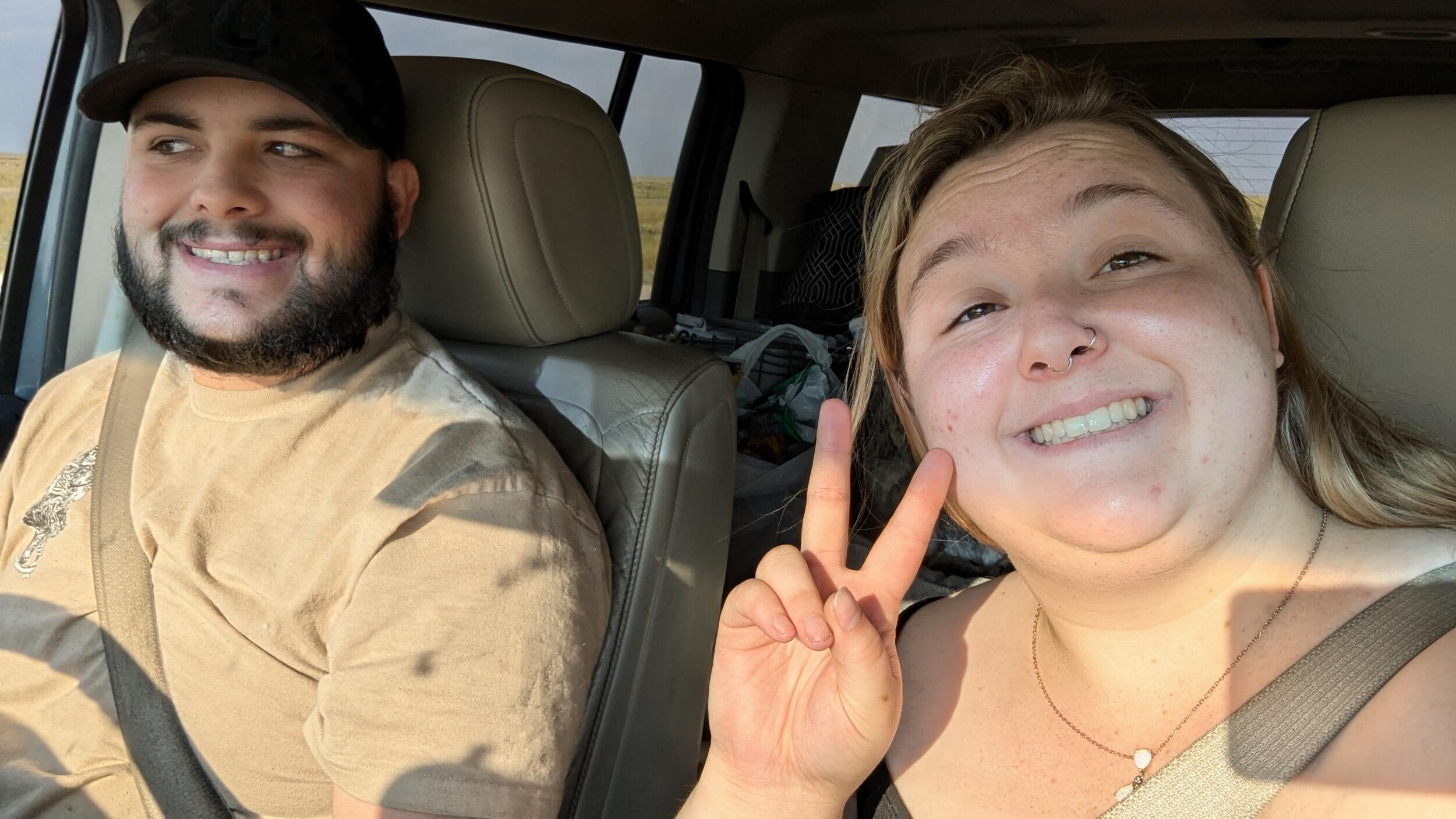 The hard decision we made, within just a few months to pack up and move across the country, To better our lives and future, and for Piper to spend the time she needs with her family, and newest member, Jadzia.