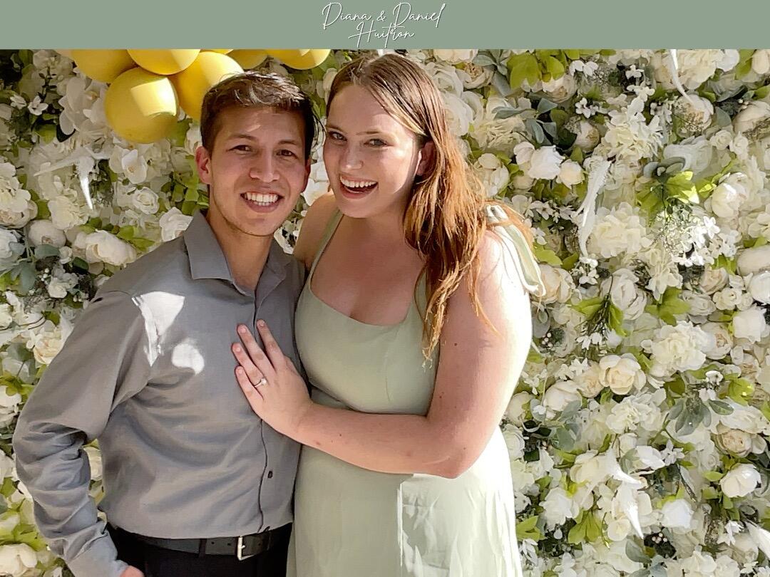 Katrina and Cecilio attended their first wedding together! Shoutout to Jr. and Diana-- your wedding was absolutely beautiful!