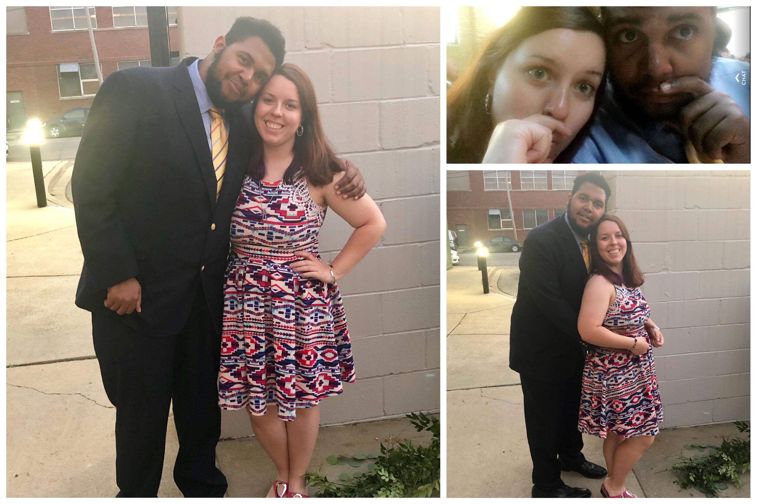 Establishing each other as our forever wedding date