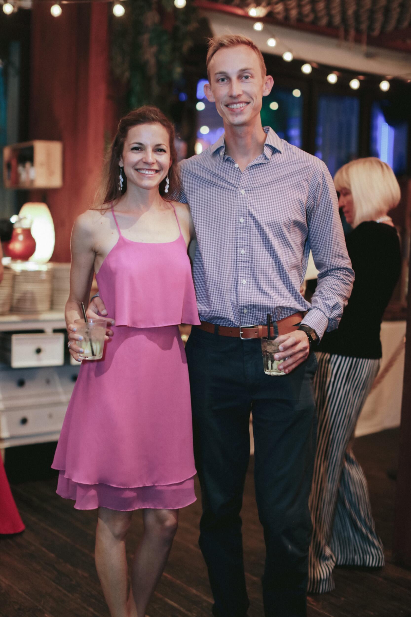 All dressed up for Monica’s sisters wedding in Miami 