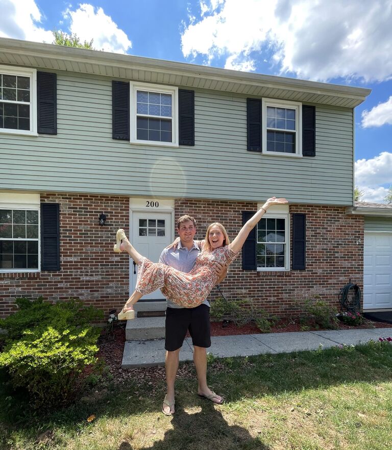 Bought our first home together!