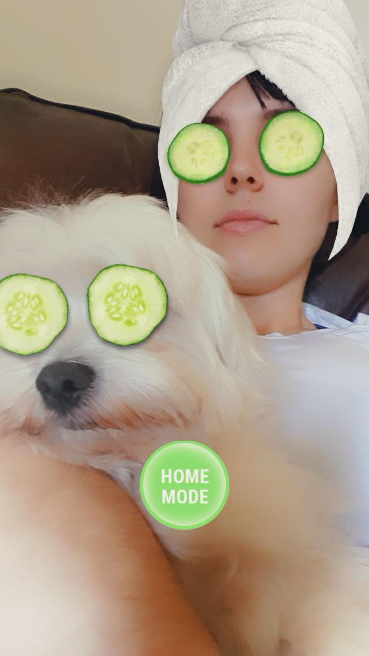 Speeding ahead came Covid, both out of work. Being separated was difficult since Matilda and Ben didn’t live with each other and were in different zones. However, Ben was lucky since he received a multitude of TikTok dance drafts to approve, and a plethora of Snapchat filters that included Matilda’s chill af pets.