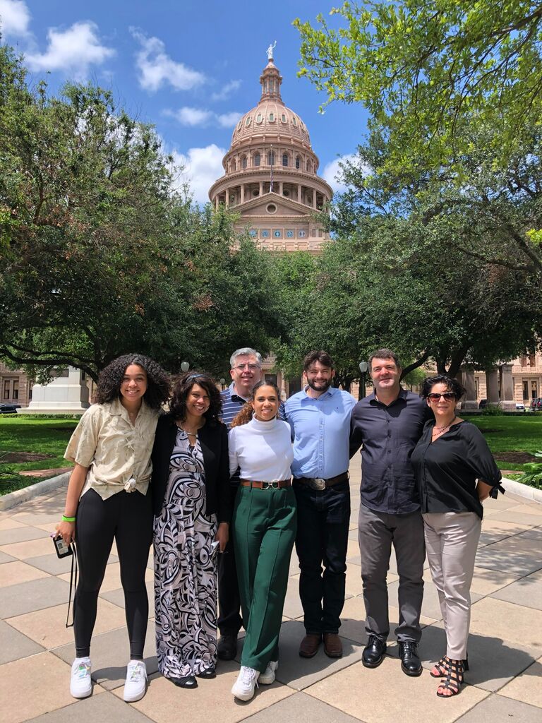To Austin, TX. 

The two tend to go by the slogan "where you lead I will follow".