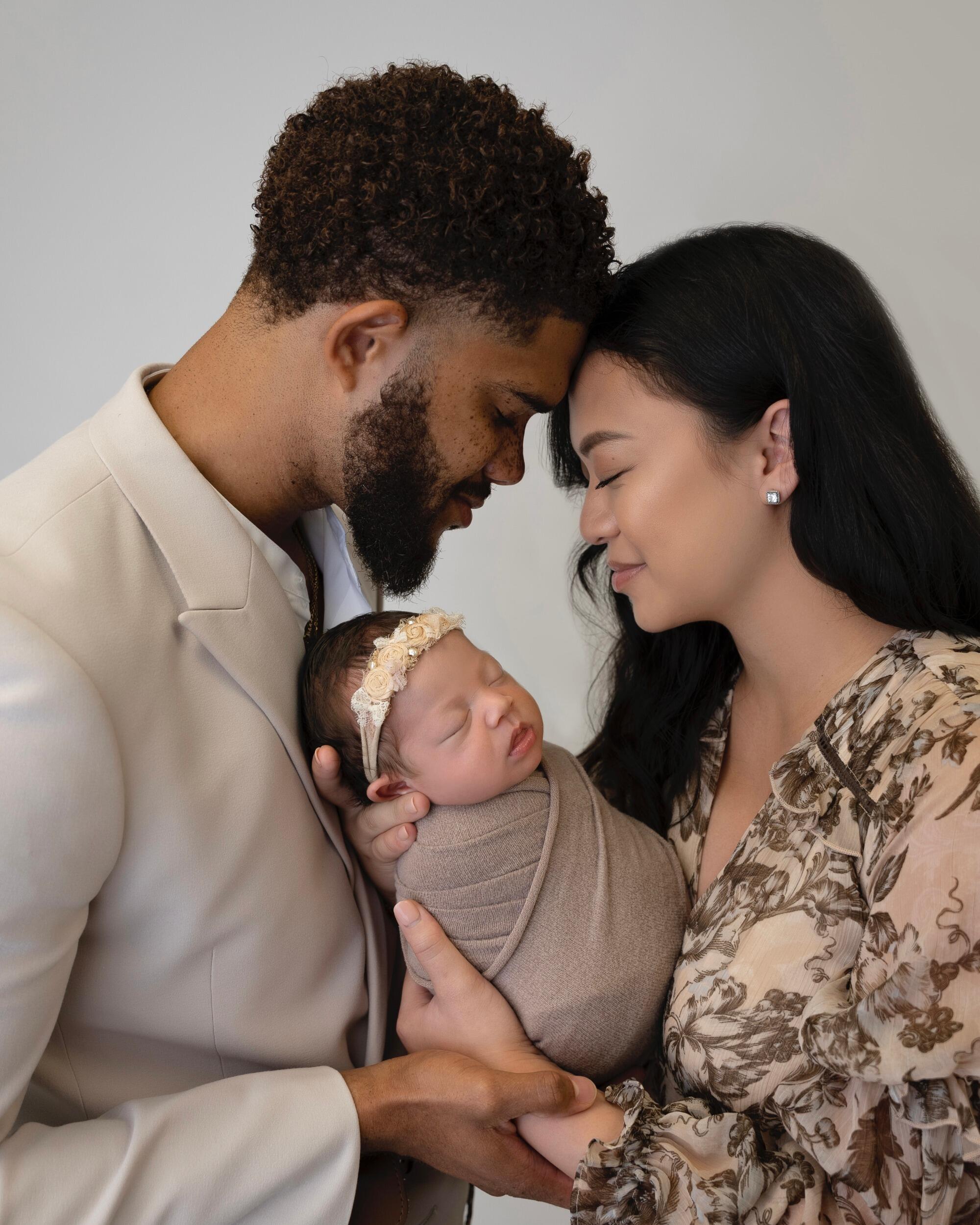 They welcomed their baby girl Raya into the world and their love for each other grew that much more. They navigated their new lives as parents, traveled the world together, and ultimately knew that they wouldn’t want to do it with anyone else.