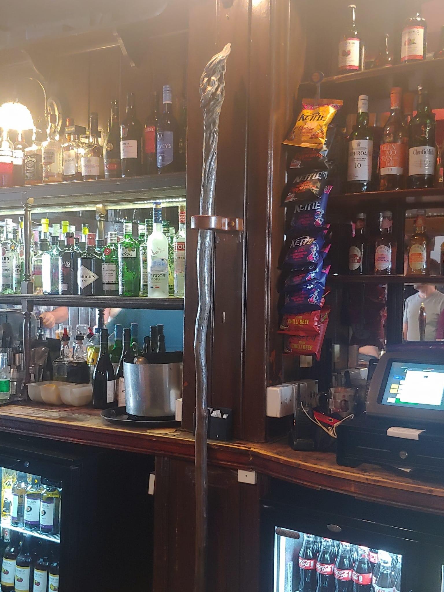 On that trip, we visited The Grapes, Ian McKellen’s pub in London, where we got to see the actual prop of Gandalf’s staff from The Lord of the Rings - a magical moment for two fantasy fans!