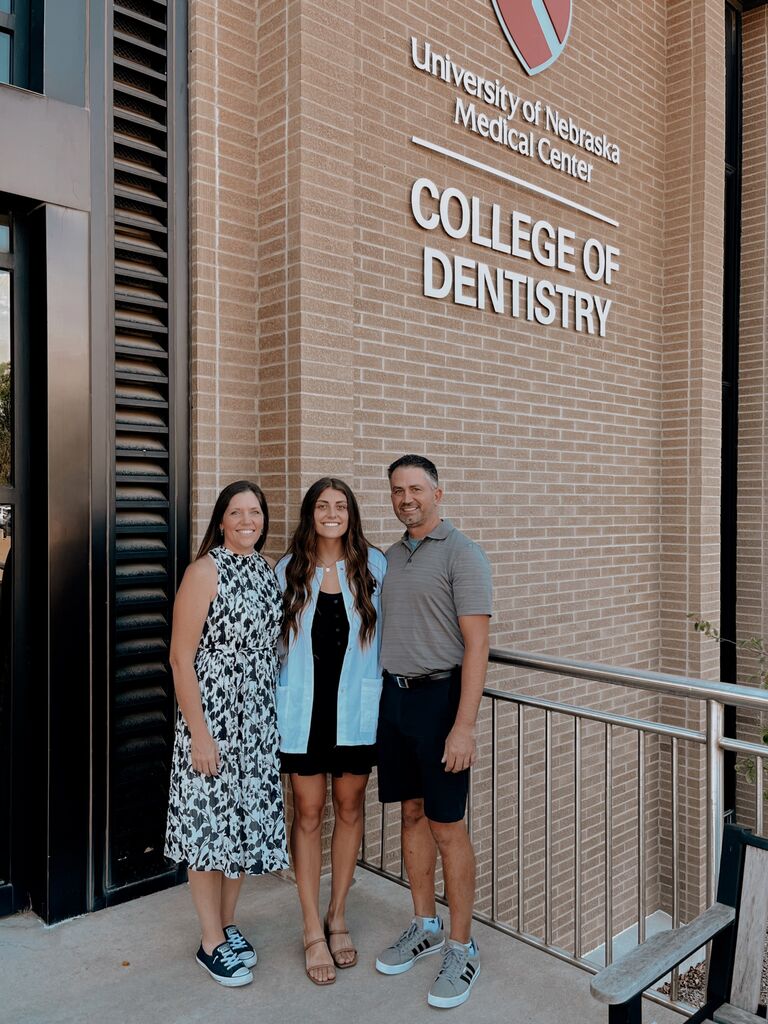 Allison started her dental hygiene program at UNMC! This made seeing each other very hard, as they were already middle distance! 