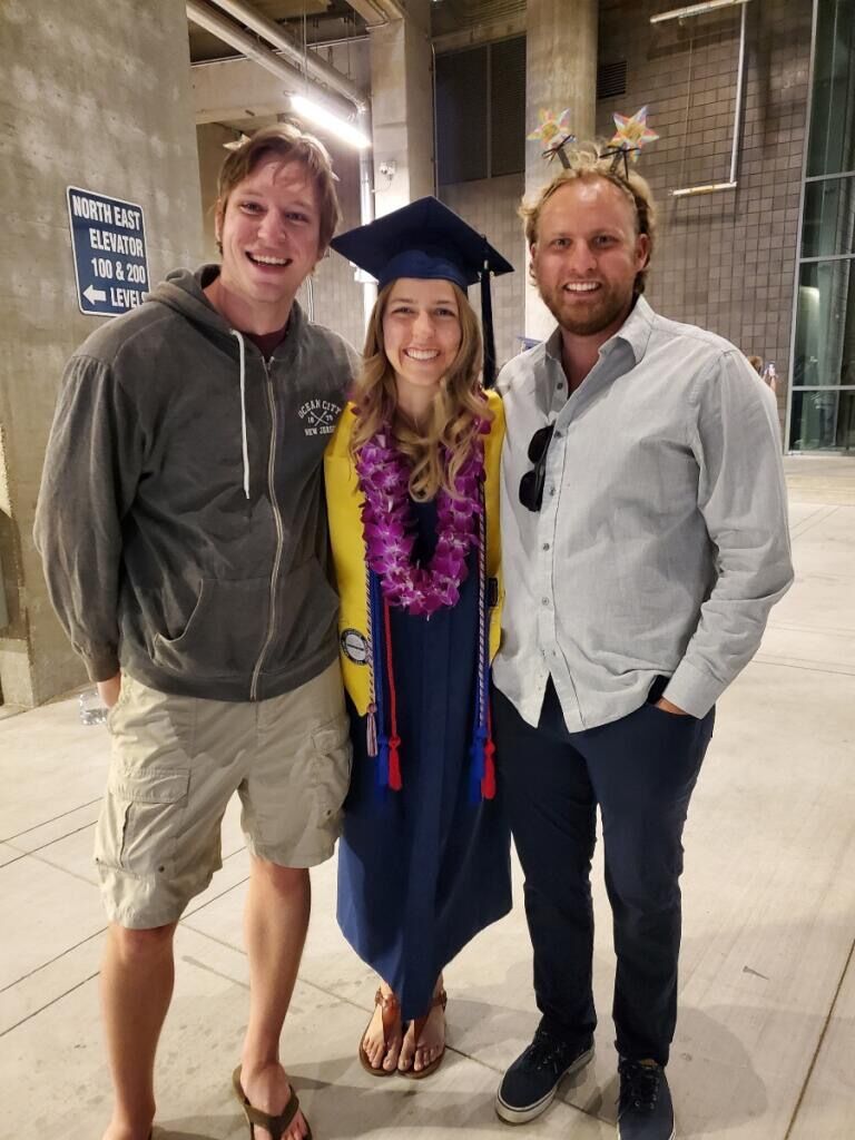 Ava’s college graduation