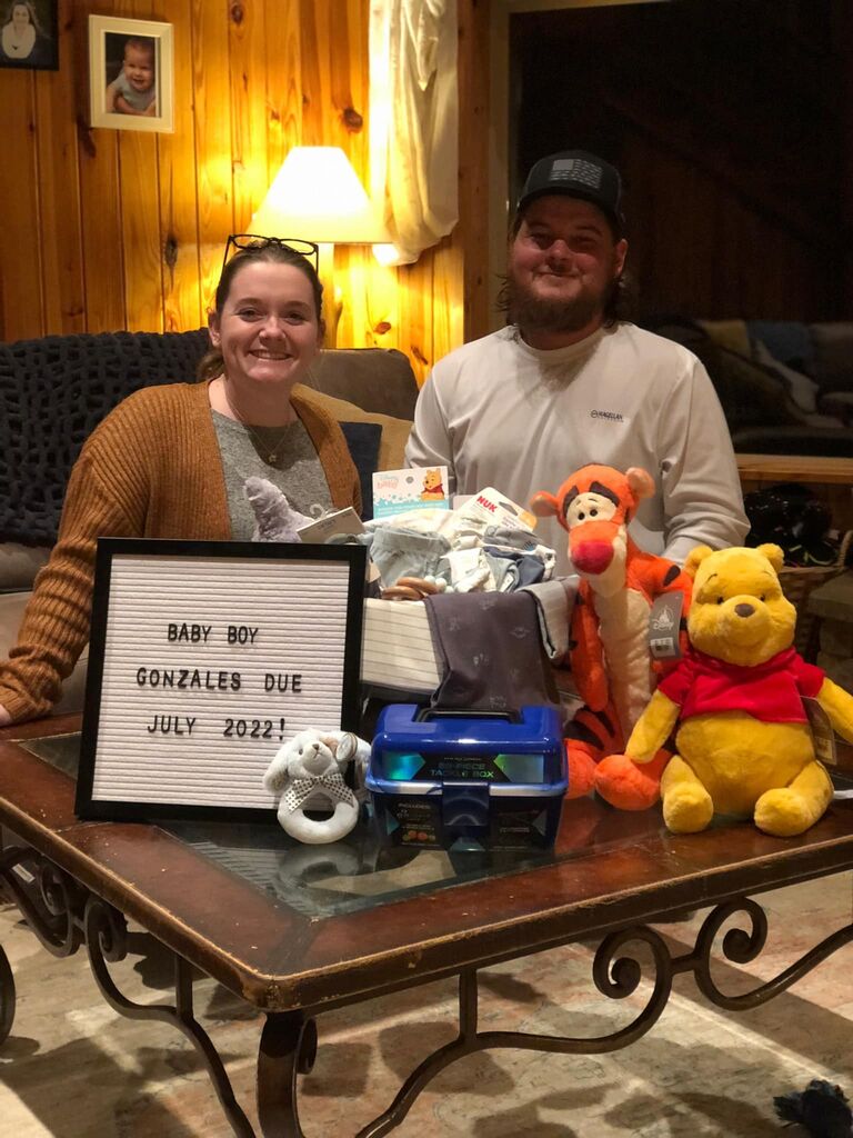They found out they were having a boy.