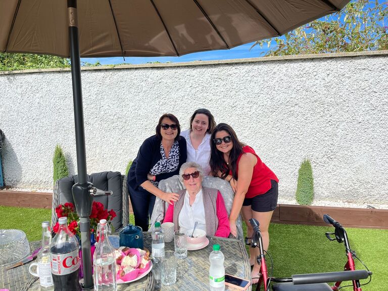 The DON in her 90's made her debut in Crumlin 