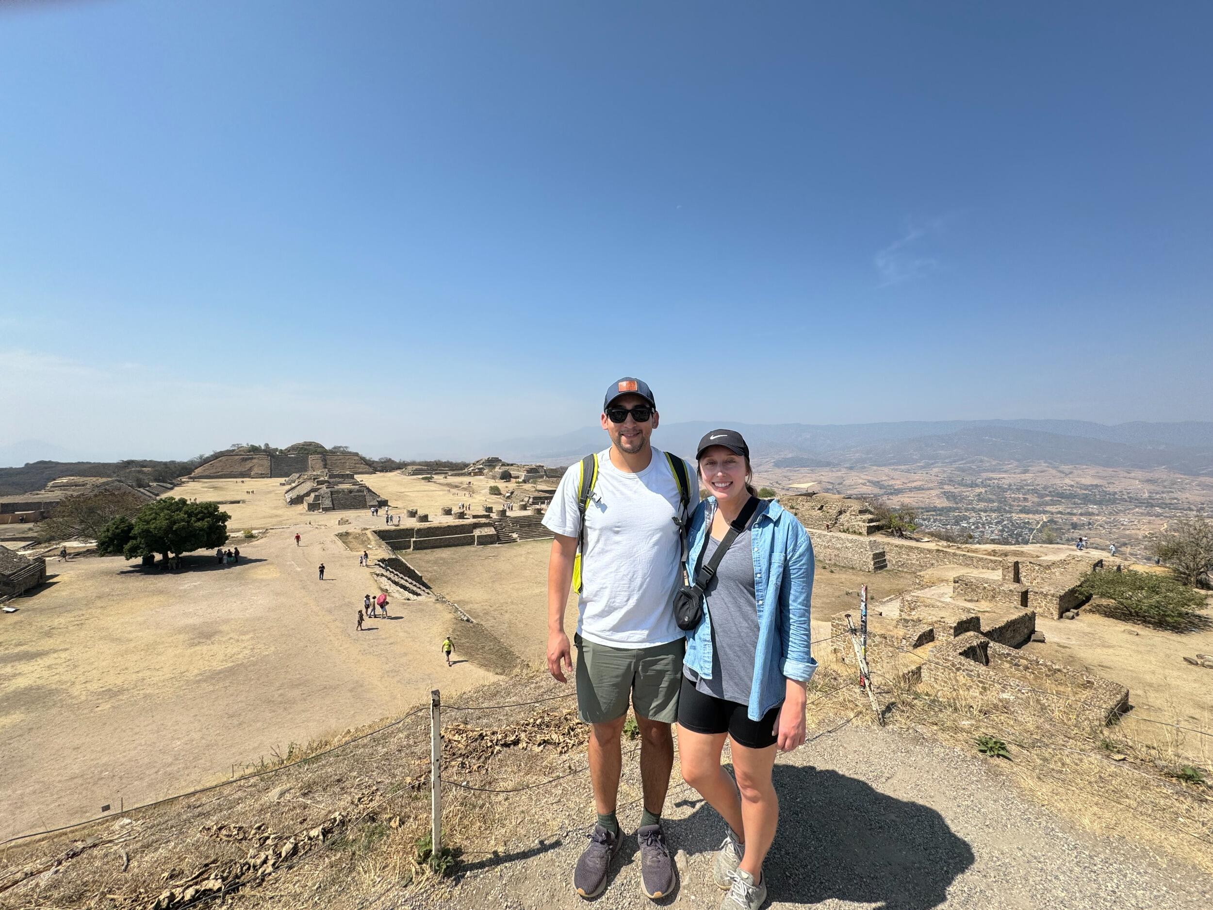 Exploring Monte Albán in Oaxaca