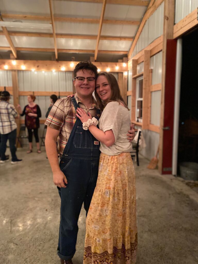 Contra dancing is one of our favorite activities to do together :)