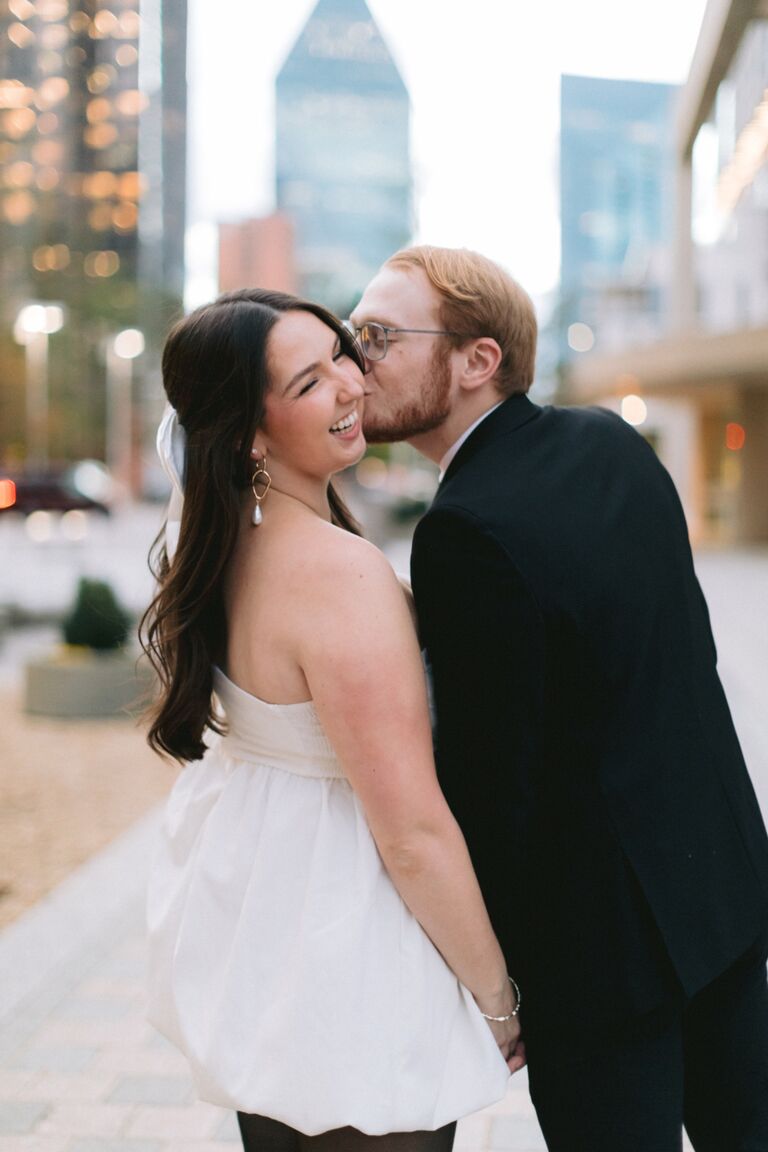 Celebrating our engagement, and continued wedding planning with an engagement shoot in the city we’ve come to love so much, downtown Dallas!