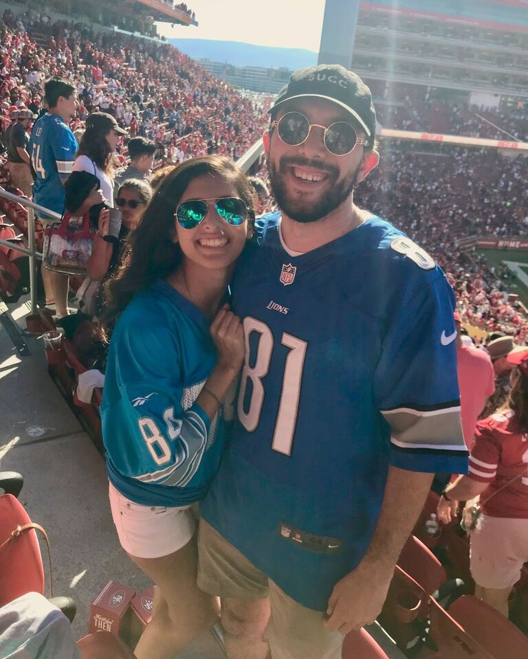 Nate gifts Aimee the worst gift he's ever given her...becoming a Lions fan