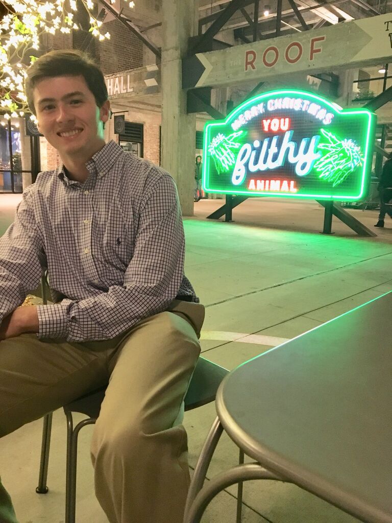 After the football game, Alec takes Liz to Ponce City Market in Atlanta, GA for their second date