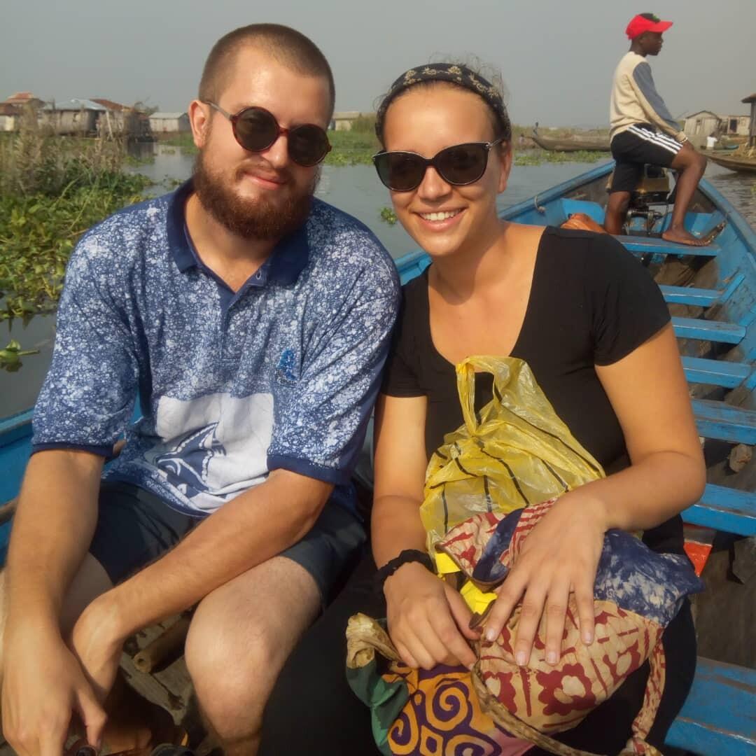 Celebrated Christmas together in Benin.