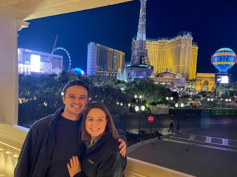 Visiting Las Vegas.