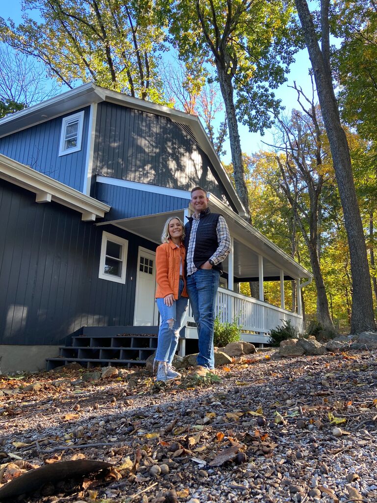 What started as a quiet year did not end so! We purchased our home in a quick two-week turnaround from initial viewing to closing day! Pictured here is the day we moved in on a perfect November afternoon. 