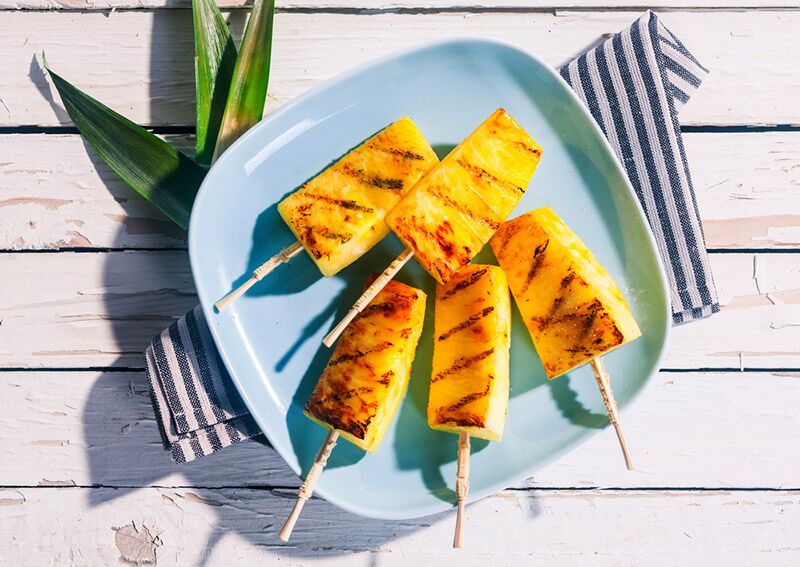 grilled pineapple