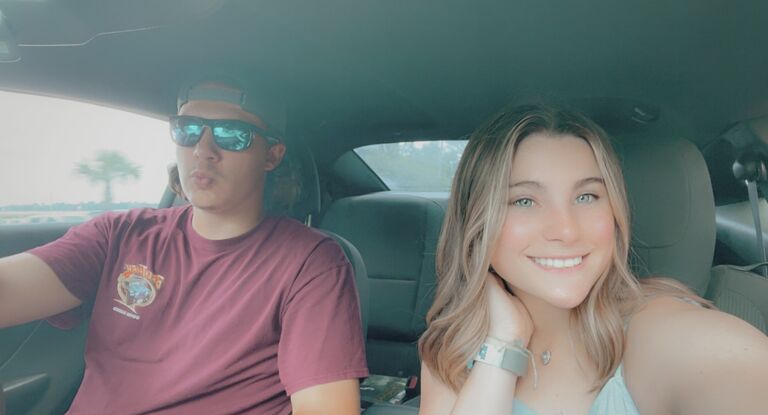 This was their first solo out-of-state trip to South Carolina. They flew into Myrtle Beach and then made there way down to Beaufort to celebrate Sarah's cousin graduating high school.
