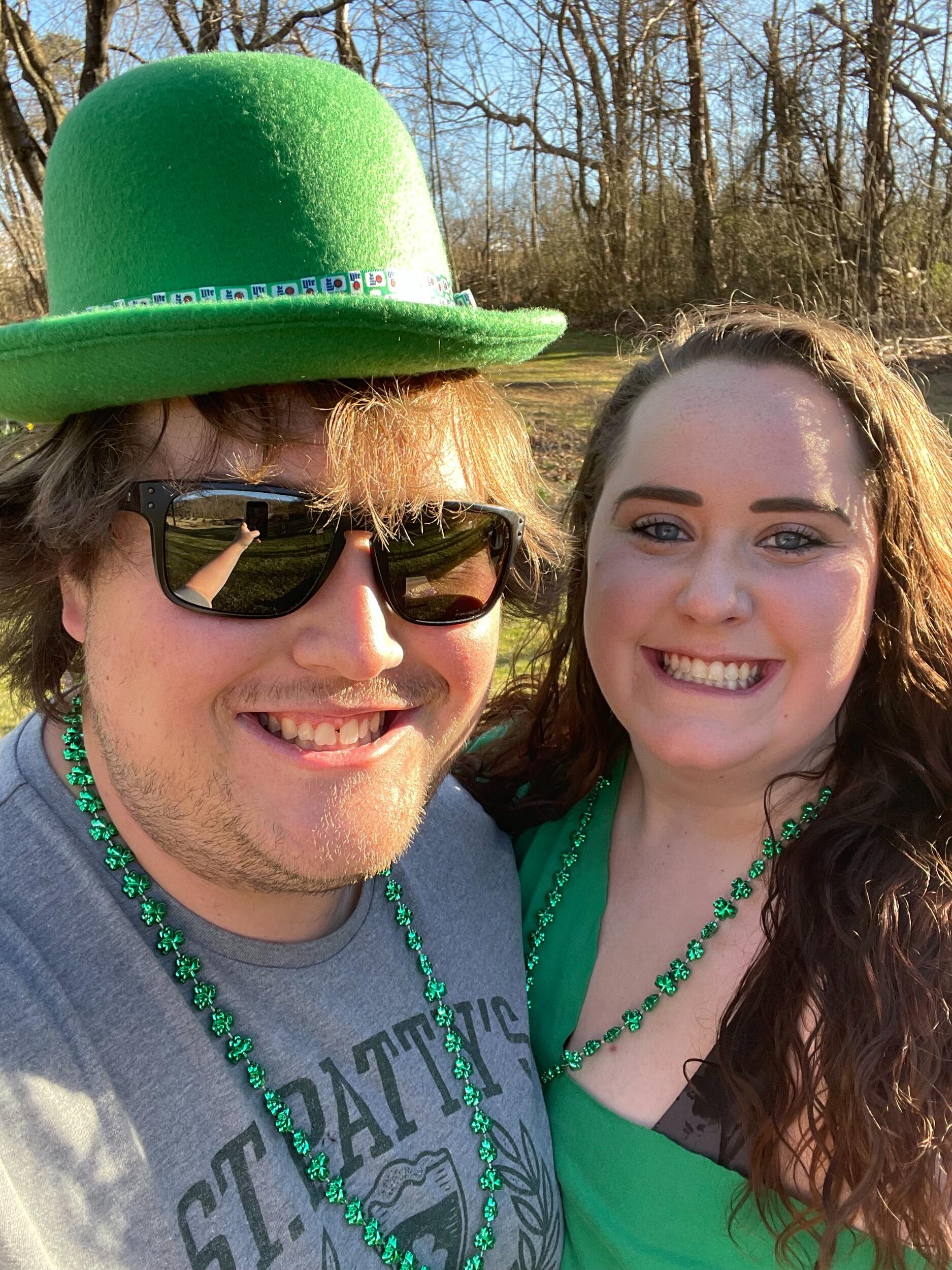 Sarah & Brett celebrated their first St. Patricks Day with friends!