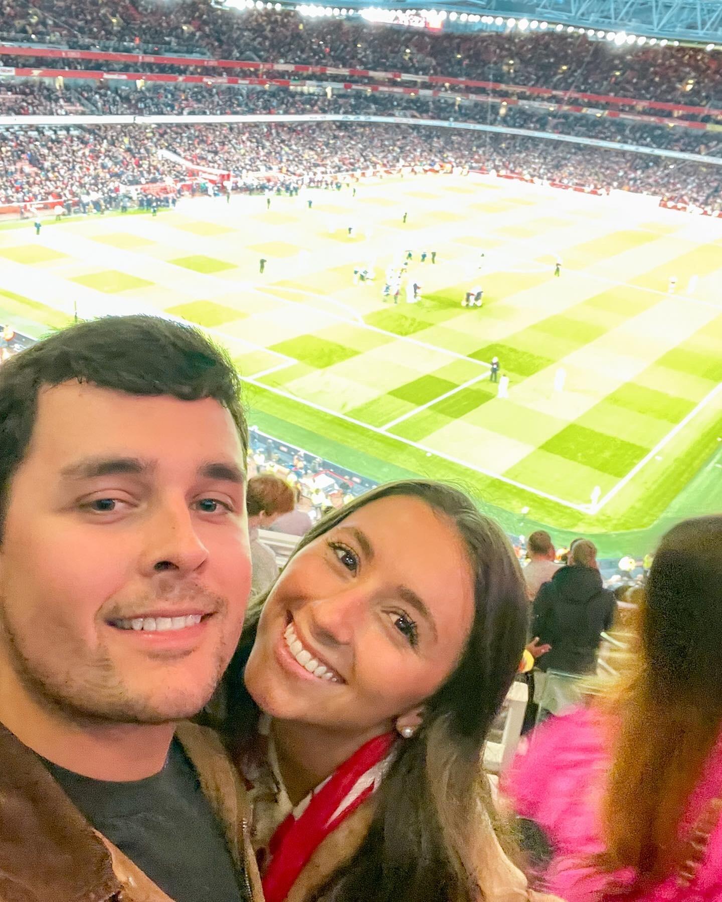Liverpool game in London! Kyle's favorite team.