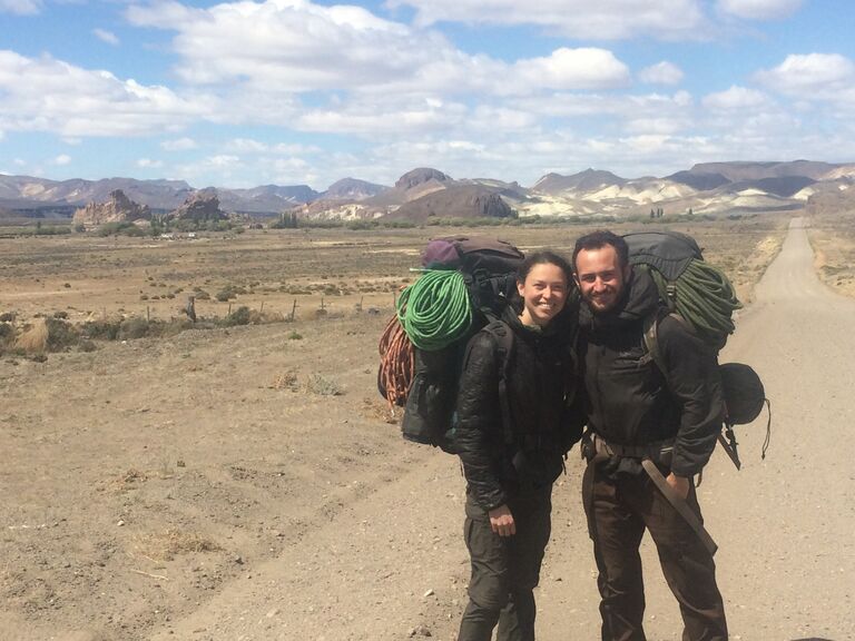 Hitchhiking to Piedra Parada in Argentina