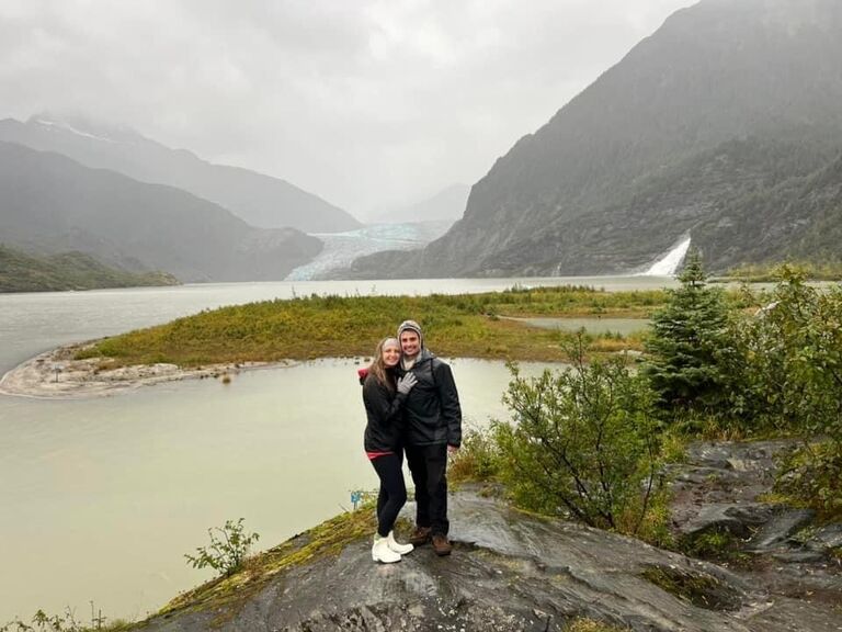 First vacation together was an Alaskan cruise