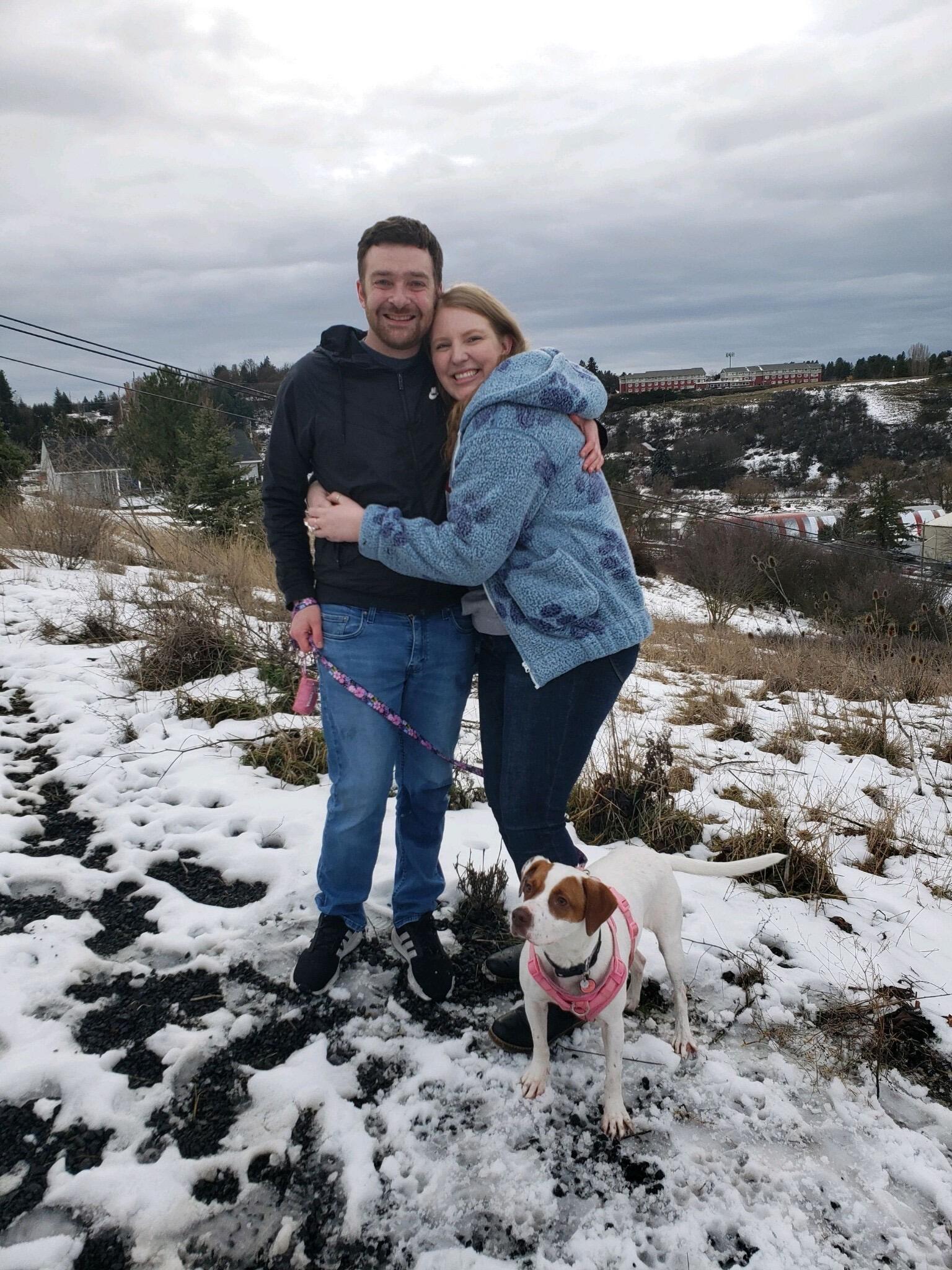 Andrew proposed (finally)!