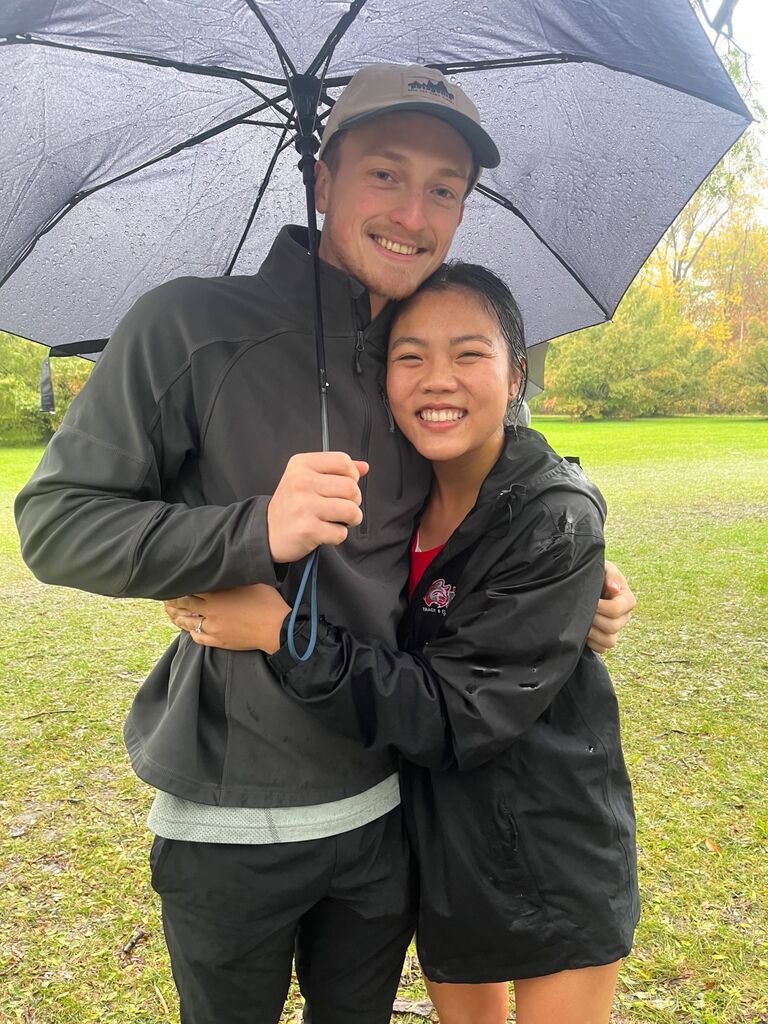 Cross-country race in Michigan!