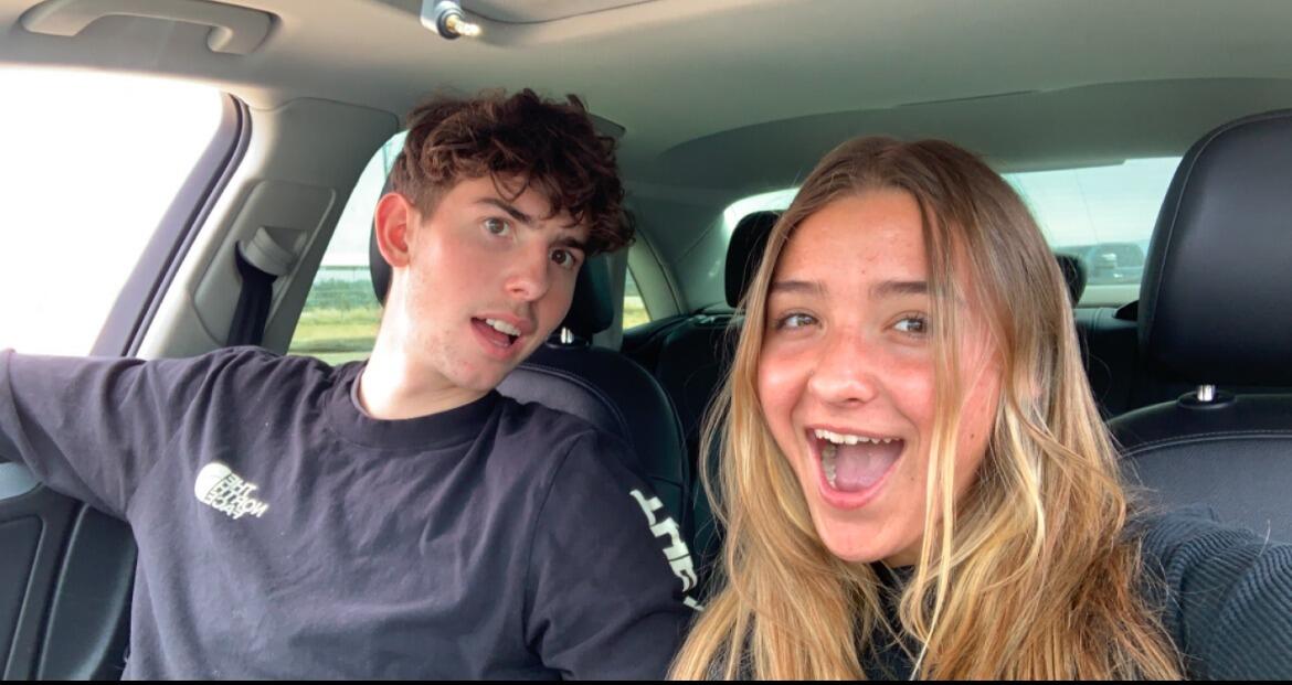 We went skydiving for our 19th/20th birthdays!