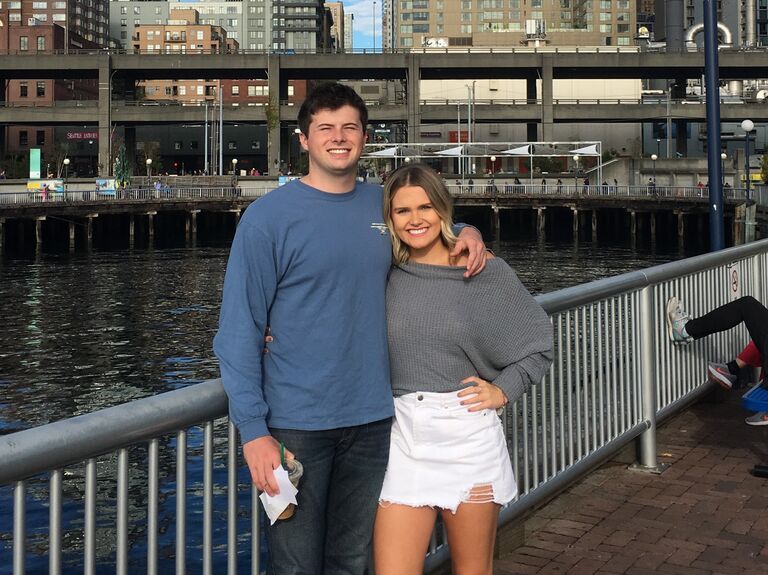 Izzy's 20th birthday in Seattle.