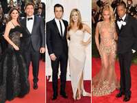 Penelope Cruz and Javier Barden; Jennifer Anison and Justin Theroux; Beyonce and Jay-Z
