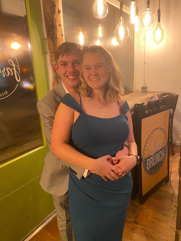 Our first formal! Putting those dance moves to practice!