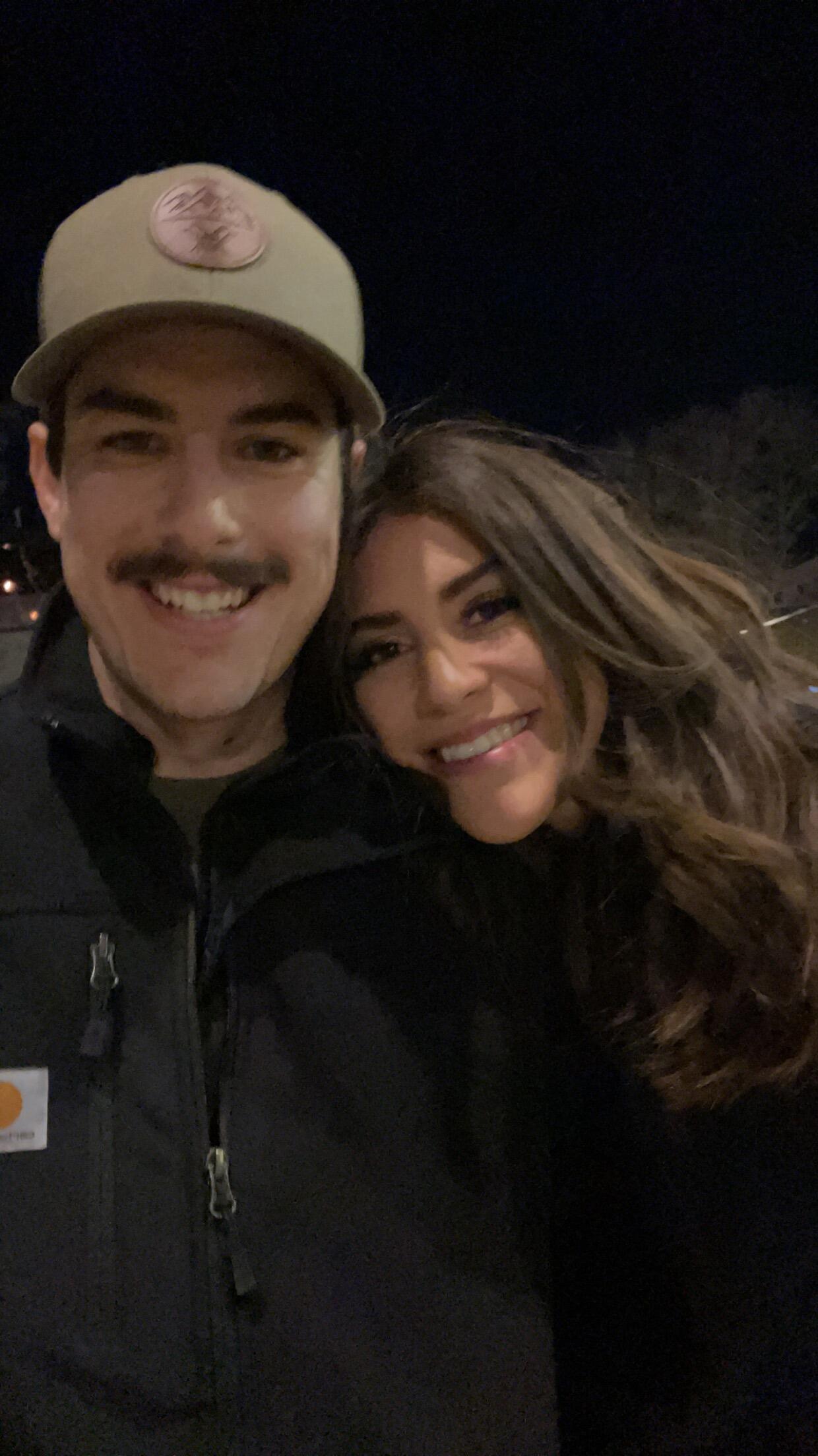 St. Patrick's Day with friend's downtown     