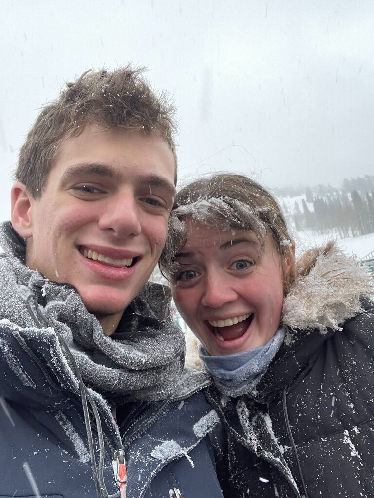 We spent several trips skiing with Elli's family in resorts Grand Targhee, Copper Mountain, and Snowy Range Ski Area.