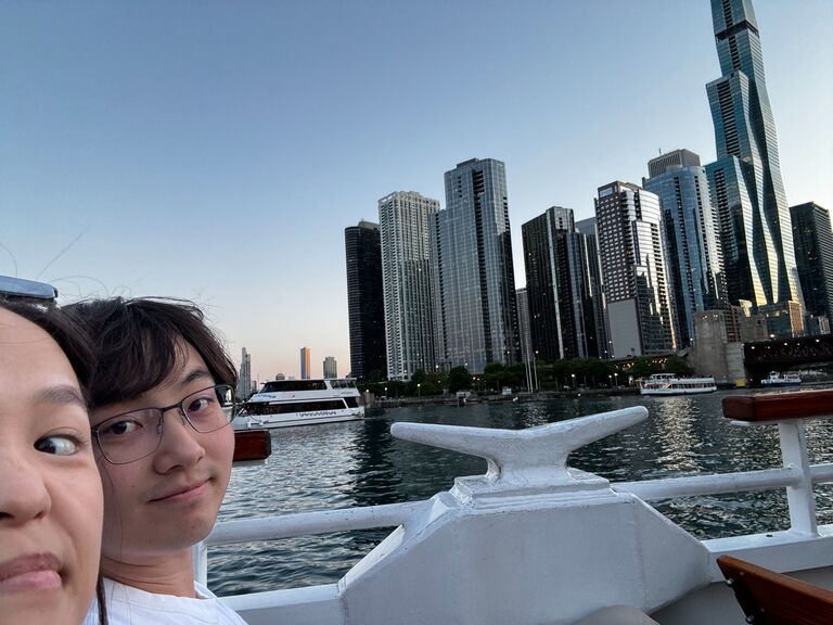 Back on Michigan Lake in Chicago 🛥️
