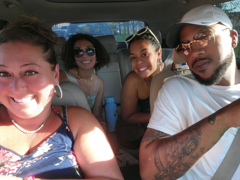 Traveled home to Griffith, IN to spend time with Crystin's Aunt Leona and family.