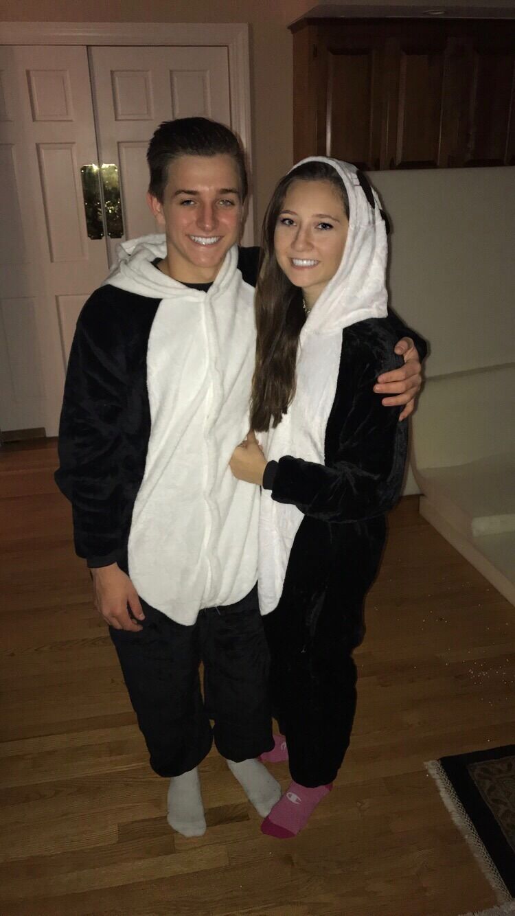 First Halloween (featuring Panda onesies)