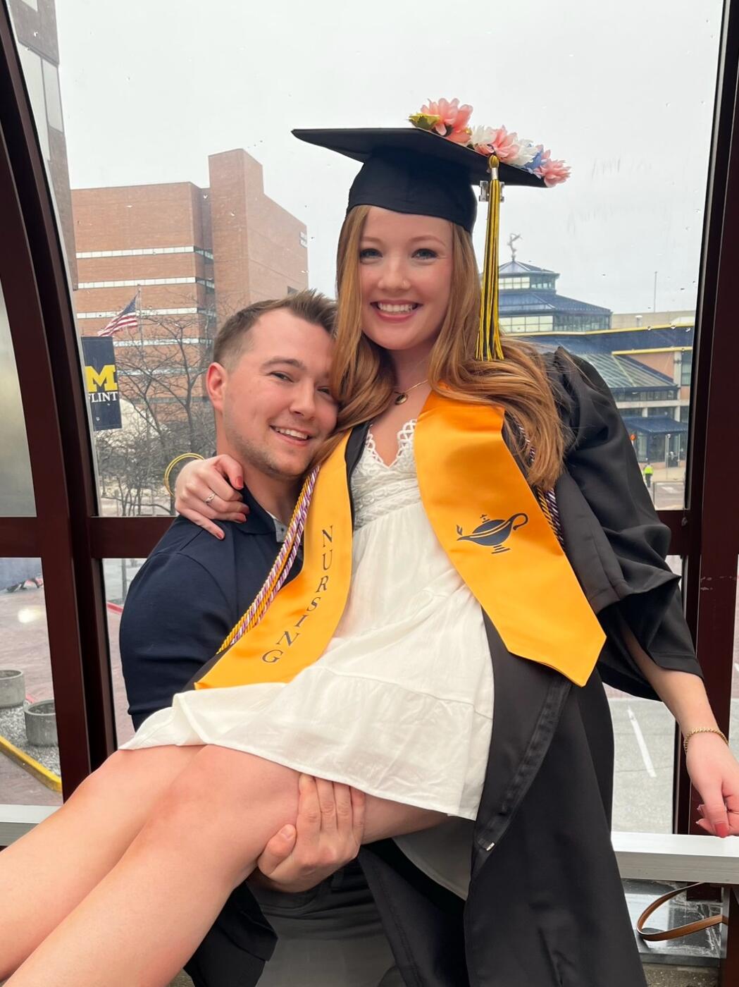 Hanna graduated from Nursing School and became a High-Risk Labor and Delivery Nurse.