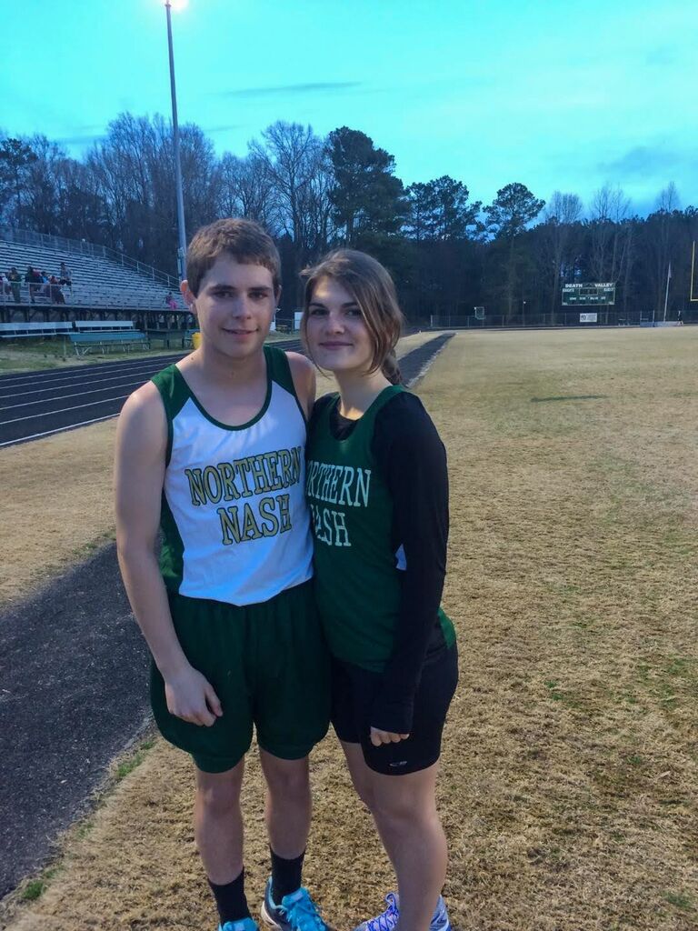 Winter Track Season 2015 --->

We did track together for several years in high school...when we thought running was fun. 

***Fun Fact: Hannah actually influenced Jason to do track when she had a crush on him. So I guess it worked out...***