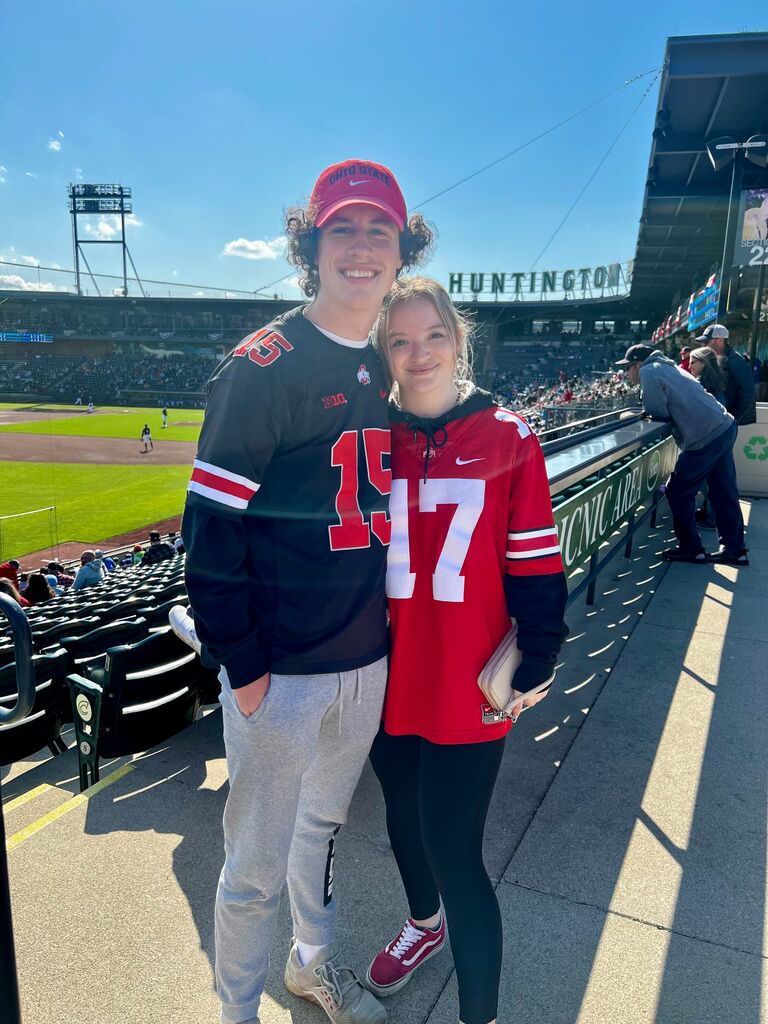 Going to a Clippers game after receiving free tickets at the OSU spring game!