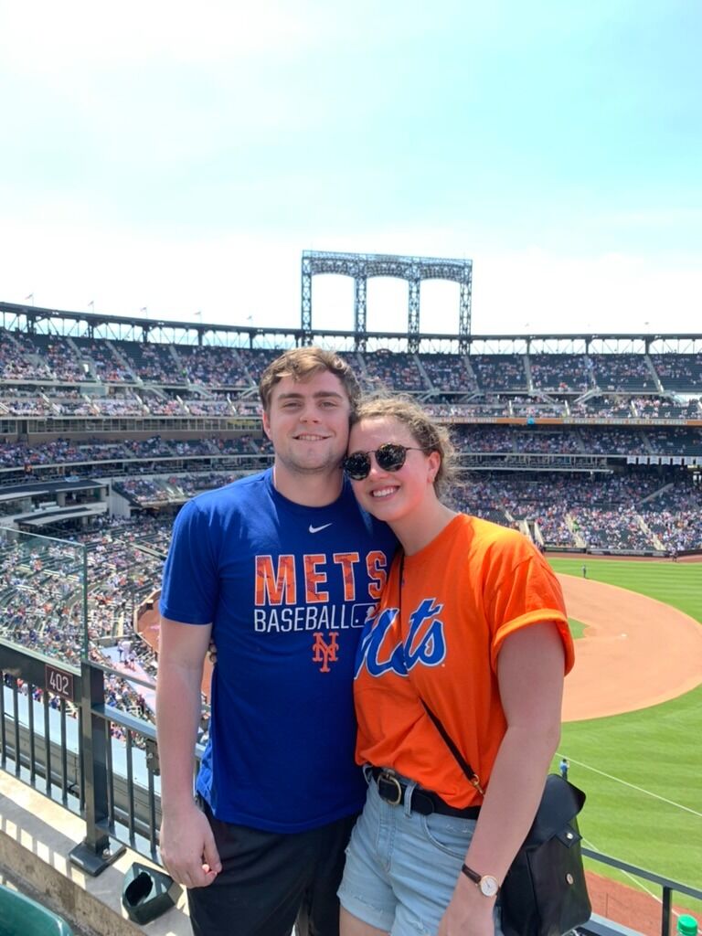 Sam's first Mets game