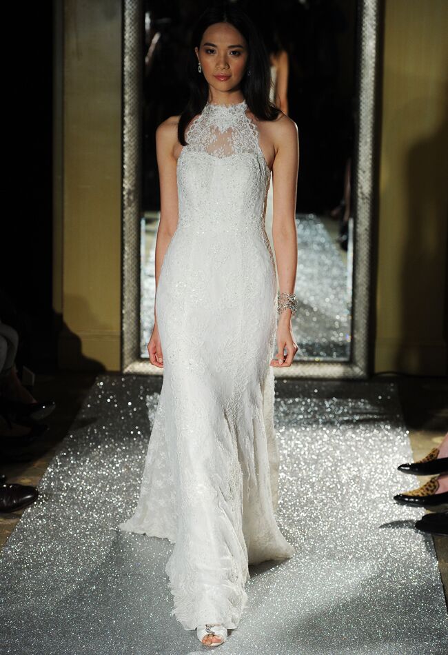 Oleg Cassini Wedding Dresses 2015 Showcases Detailed Floral Appliques ...