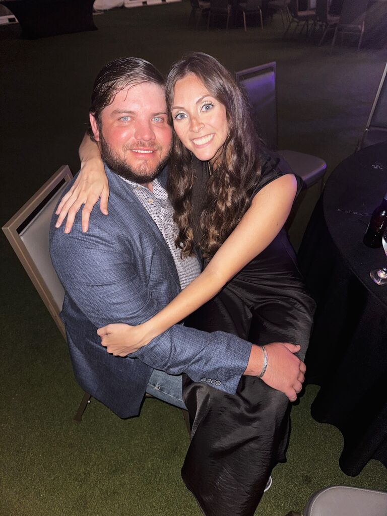 I accompanied him on a golf trip to start off my golf wife application process.